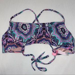 Victoria’s Secret lightly lined scoop neck halter bikini - Medium